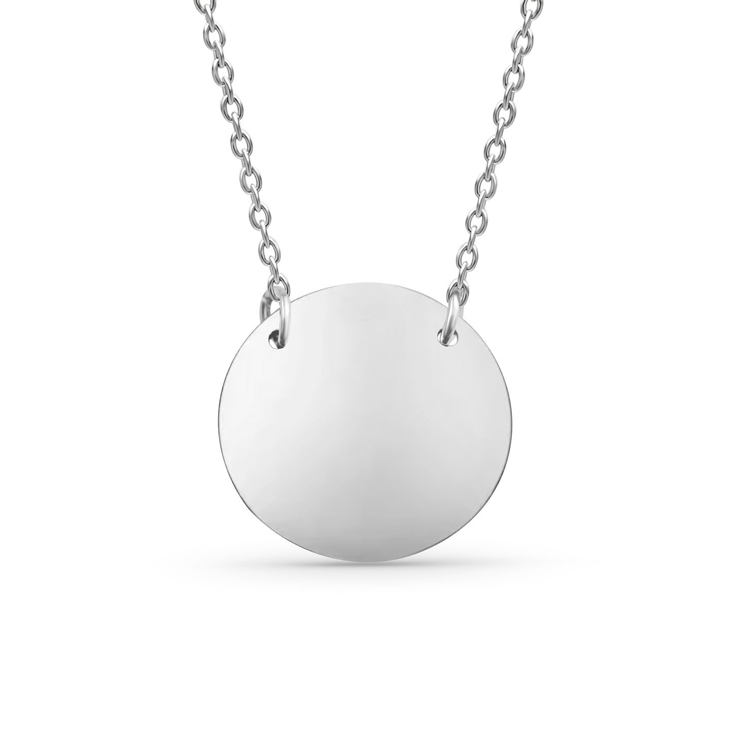 One Word Affirmation or Initials Personalized Necklace